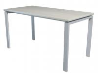 Офисный стол NT 140x70 белое дерево/серый