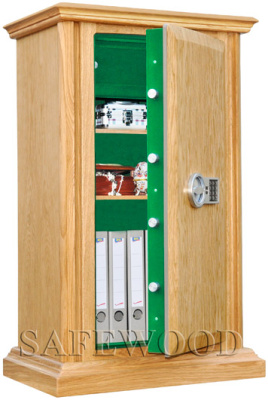 Сейф Safewood 112EL Flock Chrome